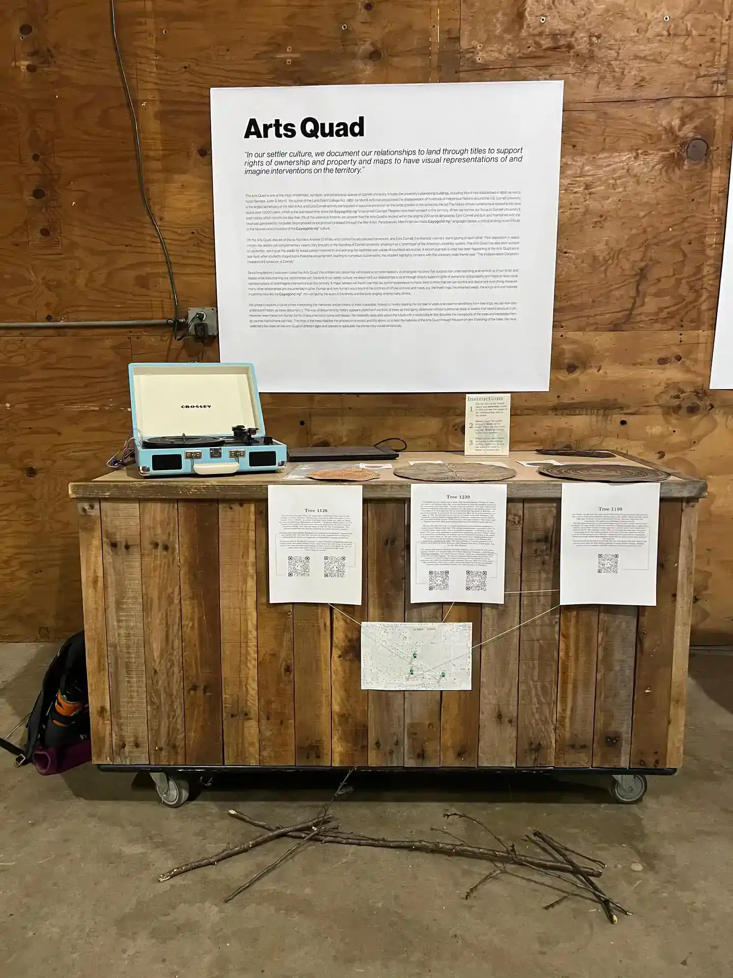 Exhibition of the Tree Ring Player