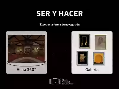Gif with a sample of Colombian National Museum application
